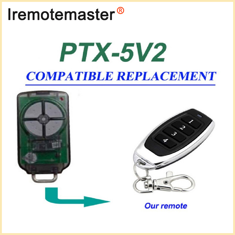 PTX5V2 PTX-5 Garaj eshigini masofadan o'zgartirish uchun 433,92 MGts